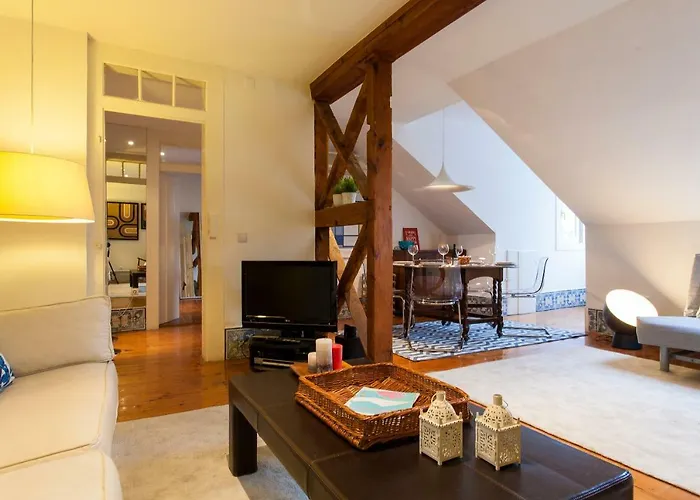 Bairro Alto-chiado 2 Bdr Beautifull View *